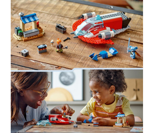 LEGO Star Wars 75384 Karmazynowy Jastrząb - 1202686 - zdjęcie 7